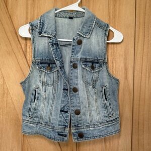 American Eagle Denim Vest